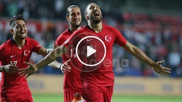 Cenk Tosun'un İran'a attığı gol