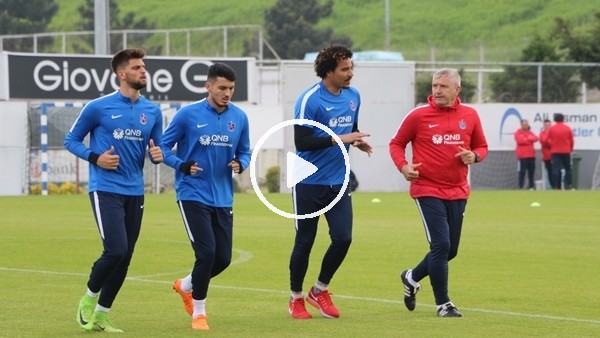 Trabzonspor, Kasımpaşa maçı hazırlıklarına başladı