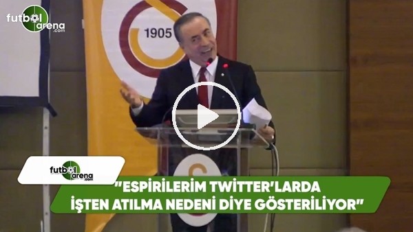 Mustafa Cengiz: "Espirilerim Twitter'da işten atılma nedeni diye gösteriliyor"