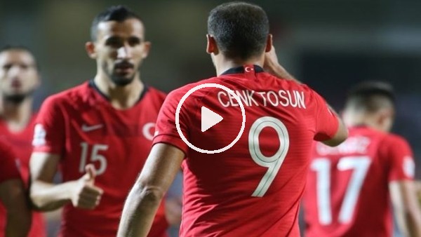 Cenk Tosun'un İran'a attığı 2. gol