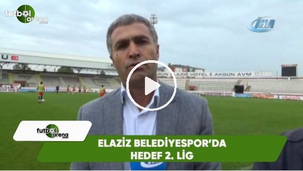 Elaziz Belediyespor'da hedef 2. lig