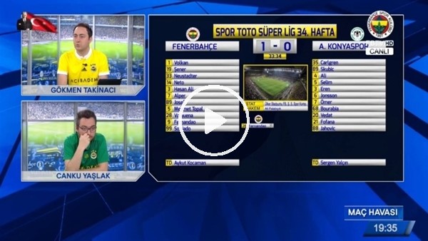 Selim Ay'ın kendi kalesine attığı golde FB TV!