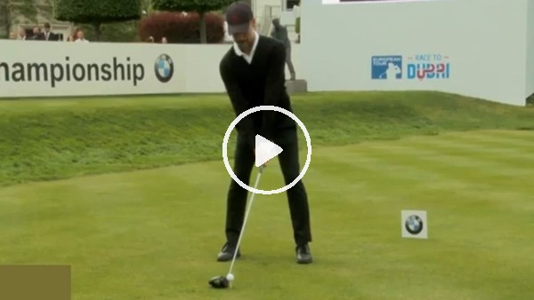 Pep Guardiola'nın golf keyfi