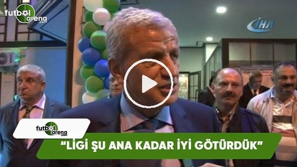 TFF Başkan Vekili Servet Yardımcı: "Ligi şu ana kadar iyi götürdük"