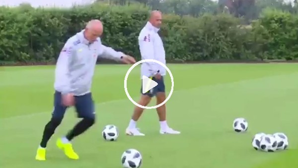 Taffarel, Brezilya Milli Takımı ile antrenmanda!