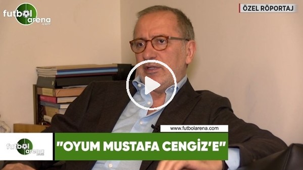 Fatih Altaylı: "Adaylar içinde en iyisi Mustafa Cengiz"
