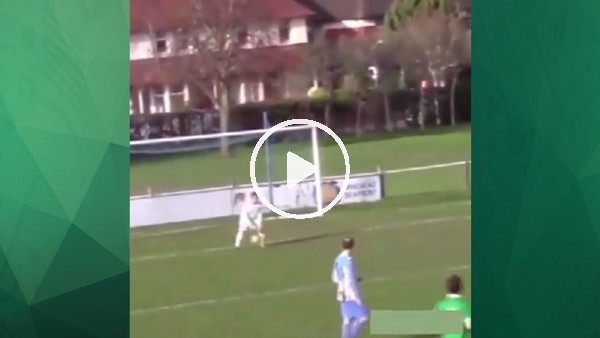 Amatör kaleciden büyük hata