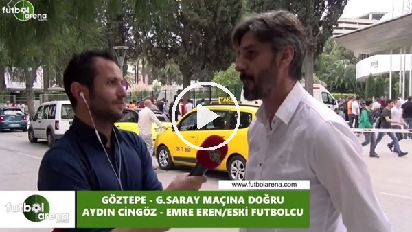 Emre Eren, Göztepe - Galatasaray maçı öncesi İzmir'de FutbolArena'ya konuştu