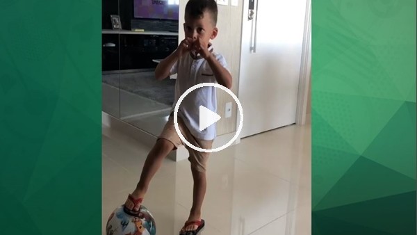 Fernando'nun oğlundan "Cimbom" tezahüratı