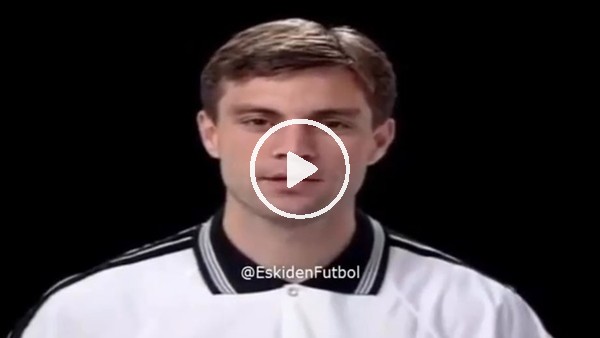 Ertuğrul Sağlam'ın yıllar önce oynadığı reklam filmi