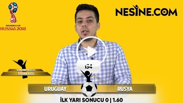 Dünya Kupası'nda günün İddaa kuponu (25 Haziran 2018)