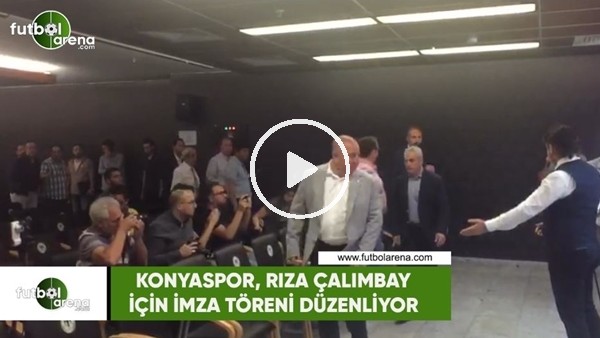 Konyaspor, Rıza Çalımbay için imza töreni düzenliyor