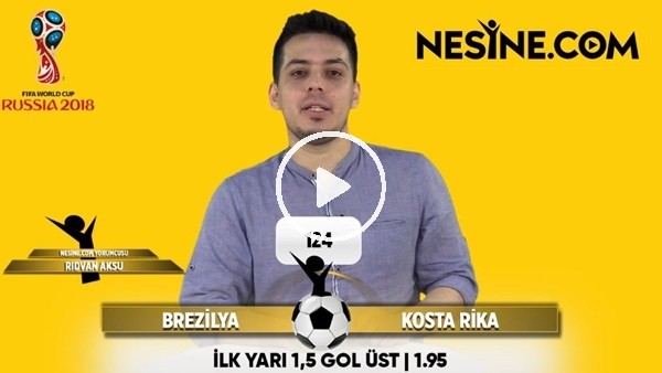 Dünya Kupası'nda günün İddaa kuponu (22 Haziran 2018)