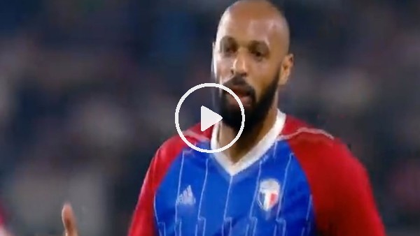 Thierry Henry o günlere döndü!