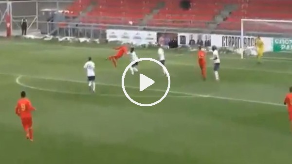 Bursaspor'un yeni transferi Jani Atanasov'un İngiltere'ye attığı muhtşem gol