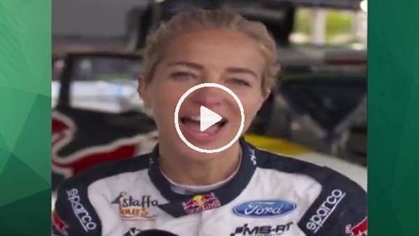 Burcu Esmersoy'un ralli heyecanı