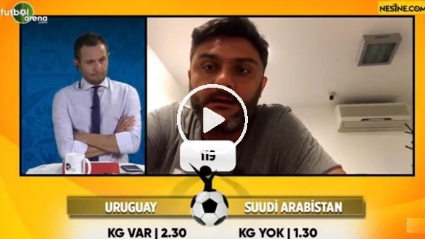 Ozan German, Uruguay - Suudi Arabistan maçı için tahminini yaptı