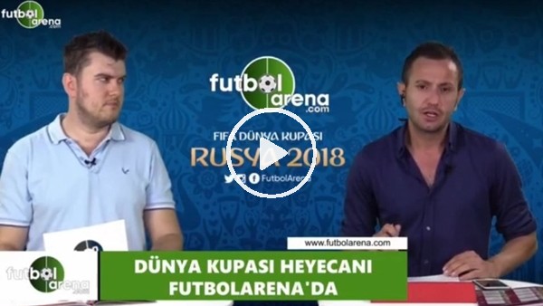 FutbolArena TV'de Rusya  - Mısır maçına doğru