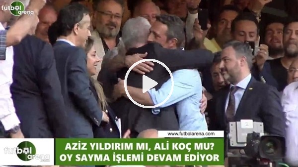 Ali Koç tebrikleri kabul ediyor