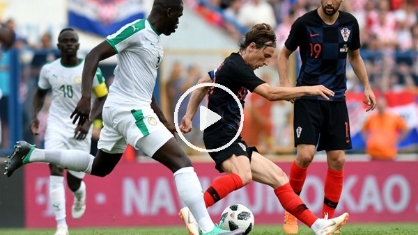 Hırvatistan 2-1 Senegal (Maç özeti ve golleri)