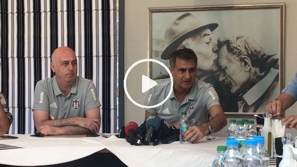 Şenol Güneş basın toplantısı düzenledi