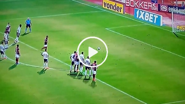 Brezilya'da ilginç penaltı!