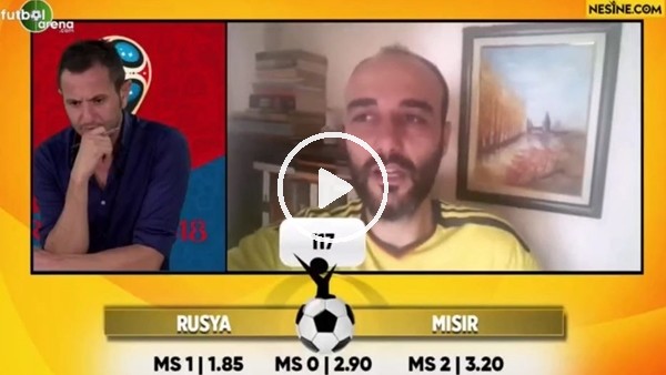 Kerim Can Özdal, Rusya - Mısır maçı için tahminini yaptı