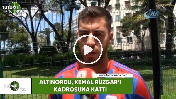 Altınordu, Kemal Rüzgar'ı kadrosuna kattı