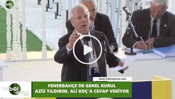 Aziz Yıldırım: "Kulübe 150 Milyon Euro vereceğim"