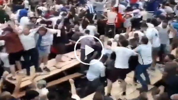 Harry Kane uzatmalarda attı, İngiliz taraftarlar coştu!