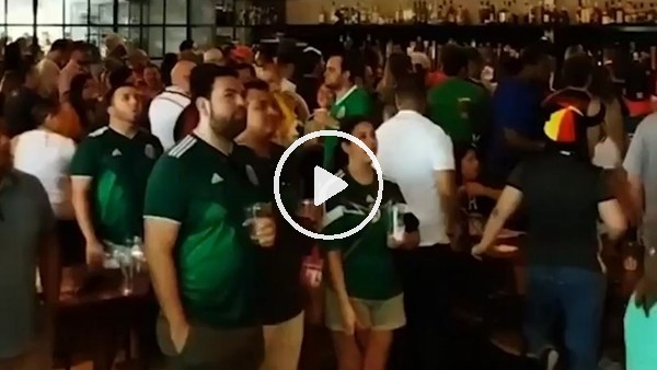 Meksikalı taraftarların heyecanı!