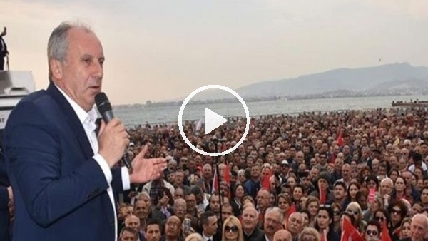 Muharrem İnce: "Ben kaleci değil forvetim"