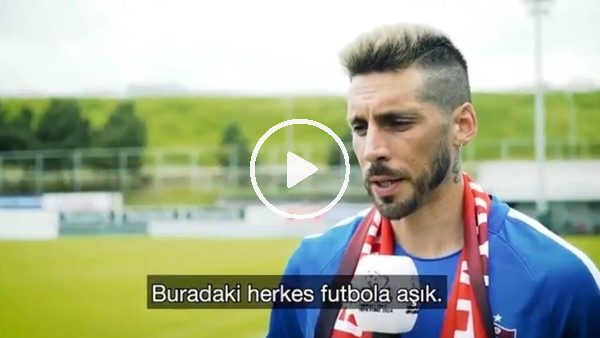 Trabzonsporlu futbolculardan EURO 2024 adaylığına destek.