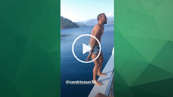 Cenk Tosun ve Hakan Balta tatilde!