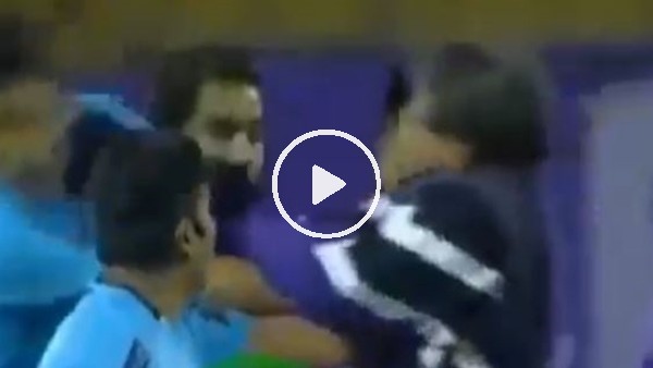 Kulüp başkanı hakeme saldırdı!