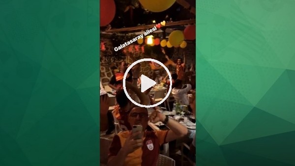 Emre Aşık, Galatasaraylılar Derneğinin şampiyonluk kutlamasında!