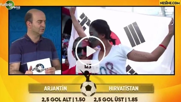 Çağdaş Sevinç, Arjantin - Hırvatistan maçı için tahminini yaptı