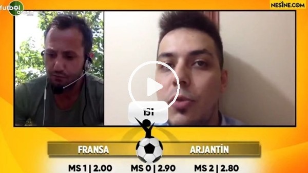 Rıdvan Aksu, Fransa - Arjantin maçı için tahminini yaptı