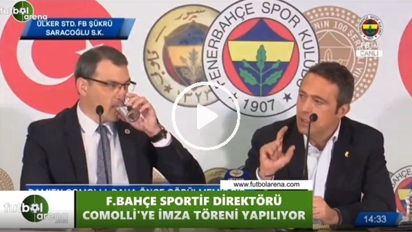 Ali Koç tercümanın sözlerine ekleme yaptı