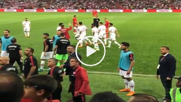 Cenk Tosun, Tunus maçında çıldırdı