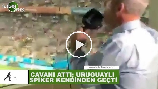 Cavani attı, Uruguaylı spiker kendinden geçti!