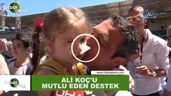 Ali Koçu mutlu eden destek