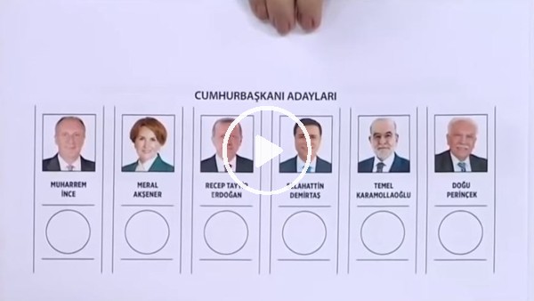24 Haziran seçimlerinde oy nasıl kullanılır?