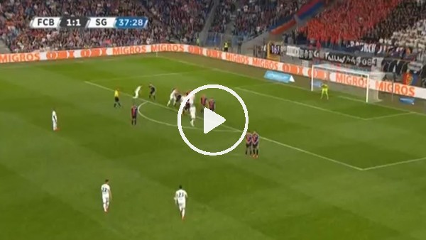 Malatyaspor'un yeni transferi Danijel Aleksic'ten muhteşem frikik golü