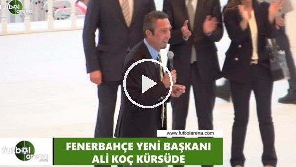 Ali Koç: "Keşke burada şampiyonlupu kutlasaydık"