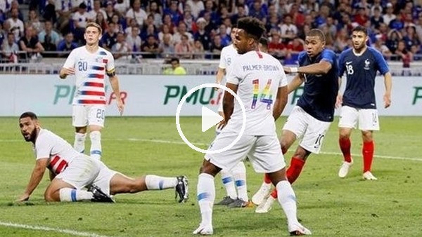 Fransa 1-1 ABD - (Maç özeti ve golleri)