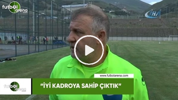 Mesut Bakkal: "İyi kadroya sahip çıktık"