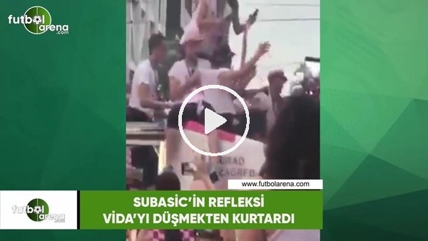 Subasic'in refleksi Vida'yı düşmekten kurtardı!