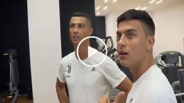 Cristiano Ronaldo, Juventus ile ilk antrenmanına çıktı