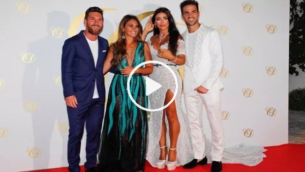 Cesc Fabregas, Daniella Semaan ile evlendi...